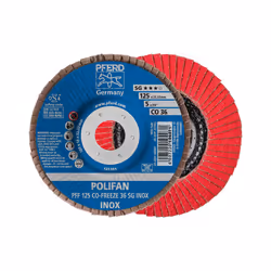 PFERD PFF 125 CO-FREEZE 36 SG INOX, Métal, 12200 tr/min, 12,5 cm, 10 pièce(s)