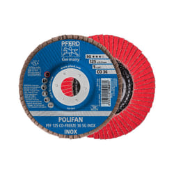 PFERD PFF 125 CO-FREEZE 36 SG INOX fourniture de ponçage et de meulage rotatif Métal