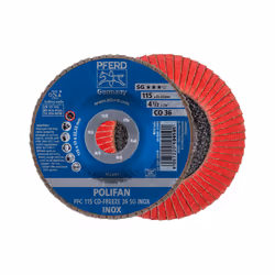 PFERD PFC 115 CO-FREEZE 36 SG INOX, Métal, 13300 tr/min, 11,5 cm, 10 pièce(s)