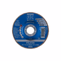 PFERD PFC 115 CO-FREEZE 50 SG INOX fourniture de ponçage et de meulage rotatif Métal