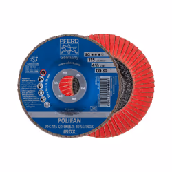 PFERD PFC 115 CO-FREEZE 80 SG INOX, Métal, 13300 tr/min, 11,5 cm, 10 pièce(s)