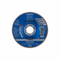 PFERD PFC 115 CO-FREEZE 80 SG INOX fourniture de ponçage et de meulage rotatif Métal