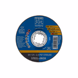 PFERD 61740125, 12,5 cm, 2,4 mm, 12200 tr/min, 25 pièce(s)