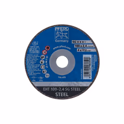 PFERD EHT 100-2,4 SG STEEL/16,0, Acier, PFERD, 1,6 cm, 10 cm, 15300 tr/min, 25 pièce(s)