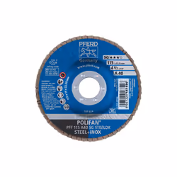 PFERD PFF 115 A 40 SG STEELOX fourniture de ponçage et de meulage rotatif Métal