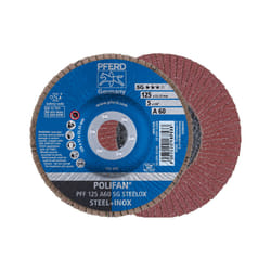 PFERD PFF 125 A 60 SG STEELOX fourniture de ponçage et de meulage rotatif Métal