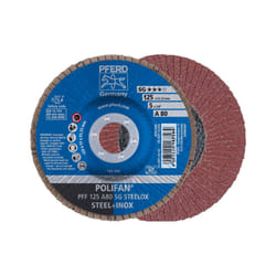 PFERD PFF 125 A 80 SG STEELOX fourniture de ponçage et de meulage rotatif Métal