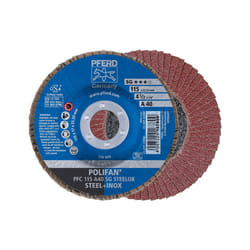 PFERD PFC 115 A 40 SG STEELOX fourniture de ponçage et de meulage rotatif Métal