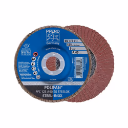 PFERD PFC 125 A 40 SG STEELOX, Métal, 12200 tr/min, 12,5 cm, 10 pièce(s)