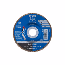 PFERD PFC 125 A 60 SG STEELOX fourniture de ponçage et de meulage rotatif Métal