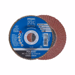 PFERD PFC 115 A 80 SG STEELOX, Métal, 13300 tr/min, 11,5 cm, 10 pièce(s)