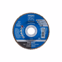 PFERD PFC 115 A 80 SG STEELOX fourniture de ponçage et de meulage rotatif Métal