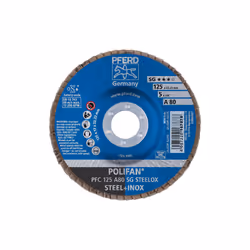 PFERD PFC 125 A 80 SG STEELOX fourniture de ponçage et de meulage rotatif Métal