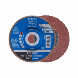 PFERD PFC 125 A 120 SG STEELOX, Métal, 12200 tr/min, 12,5 cm, 10 pièce(s)