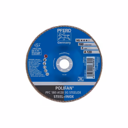 PFERD PFC 180 A 120 SG STEELOX fourniture de ponçage et de meulage rotatif Métal