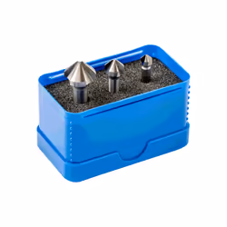 PFERD SET KES HSS DIN 335 C90° 3, Acier, Fonte, Métal non Ferreux, Acier inoxydable, Aluminium, Acier rapide