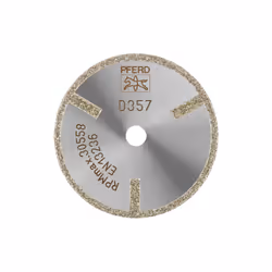 PFERD D1A1R 50-2-6 D 357 GAG, Plastique, PFERD, 6 mm, 5 cm, 1 pièce(s)
