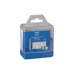PFERD SET KES HSSE DIN 335 C90° 3, Acier, Fonte, Métal non Ferreux, Acier inoxydable, Aluminium, Acier à coupe rapide et en a ...