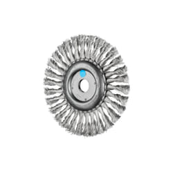 PFERD POS RBG 17813/22,2 INOX 0,35 Roue de fil et brosse en fil d'acier 17,8 cm