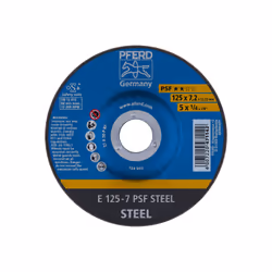PFERD 69298071, Disque abrasif, Moyeu déporté, Fonte, Acier, Toutes marques, 2,22 cm, 15 cm