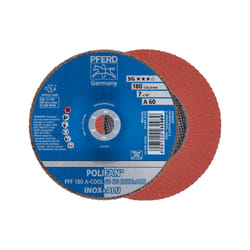PFERD PFF 180 A-COOL 60 SG INOX+ALU fourniture de ponçage et de meulage rotatif Métal
