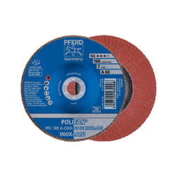 PFERD PFC 180 A-COOL 60 SG INOX+ALU fourniture de ponçage et de meulage rotatif Métal