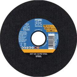 Disque à tronçonner psf steel D125x2,4mm moyeu déporté acier Perçage 22,23 mm