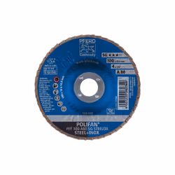 PFERD PFF 100 A 80 SG STEELOX/16,0 fourniture de ponçage et de meulage rotatif Métal