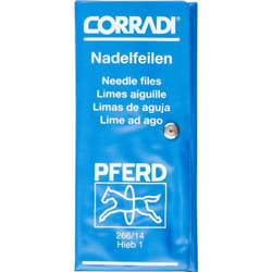 Pferd - 12313062 set de limes à aiguille corradi Swiss Hieb 1 dans un sac à roulettes en pvc Longueur 140 mm 1 pc(s)