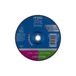 PFERD E 230-7 SG CAST+STONE fourniture de ponçage et de meulage rotatif