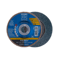 PFERD PFC 125 Z 40 PSF STEELOX fourniture de ponçage et de meulage rotatif Métal