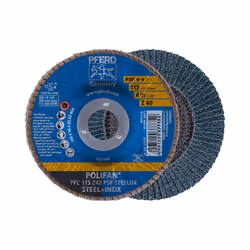 PFERD PFC 115 Z 40 PSF STEELOX, Métal, 13300 tr/min, 11,5 cm, 10 pièce(s)
