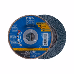 PFERD PFC 115 Z 80 PSF STEELOX, Métal, 13300 tr/min, 11,5 cm, 10 pièce(s)