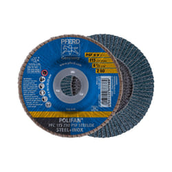 PFERD PFC 115 Z 80 PSF STEELOX fourniture de ponçage et de meulage rotatif Métal