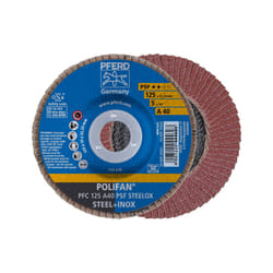 PFERD PFC 125 A 40 PSF STEELOX fourniture de ponçage et de meulage rotatif Métal