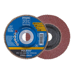 PFERD PFC 125 A 60 PSF STEELOX fourniture de ponçage et de meulage rotatif Métal