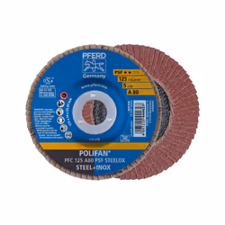 PFERD PFC 125 A 80 PSF STEELOX, Métal, 12200 tr/min, 12,5 cm, 10 pièce(s)