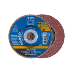 PFERD PFC 125 A 80 PSF STEELOX fourniture de ponçage et de meulage rotatif Métal