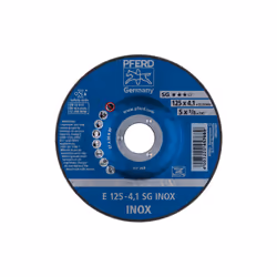 PFERD 62212423, 2,22 cm, 12,5 cm, 4,1 mm, 12200 tr/min, 10 pièce(s)