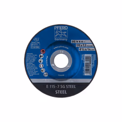 PFERD 62211626, 11,5 cm, 7,2 mm, 13300 tr/min, 10 pièce(s)