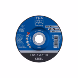 PFERD 62212626, 12,5 cm, 7,2 mm, 12200 tr/min, 10 pièce(s)