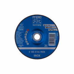 PFERD E 180-8 SG INOX, Métal, 8500 tr/min, 18 cm, 8,3 mm, 10 pièce(s)