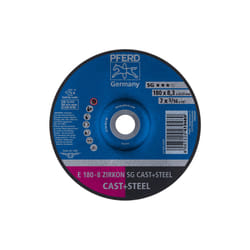 PFERD E 180-8 ZIRKON SG CAST+STEEL fourniture de ponçage et de meulage rotatif Métal
