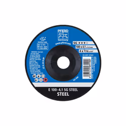 PFERD E 100-4,1 SG STEEL/16,0, Métal, 15300 tr/min, 10 cm, 4,1 mm, 10 pièce(s)