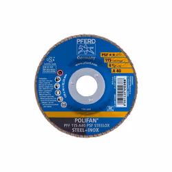 PFERD PFF 115 A 40 PSF STEELOX fourniture de ponçage et de meulage rotatif Métal