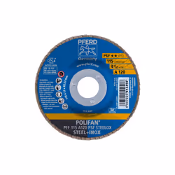 PFERD PFF 115 A 120 PSF STEELOX fourniture de ponçage et de meulage rotatif Métal