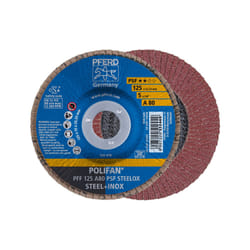 PFERD PFF 125 A 80 PSF STEELOX fourniture de ponçage et de meulage rotatif Métal
