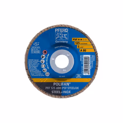 PFERD PFF 125 A 80 PSF STEELOX fourniture de ponçage et de meulage rotatif Métal