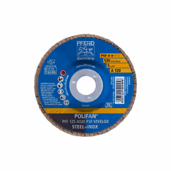 PFERD PFF 125 A 120 PSF STEELOX fourniture de ponçage et de meulage rotatif Métal