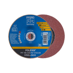 PFERD PFF 180 A 40 PSF STEELOX fourniture de ponçage et de meulage rotatif Métal